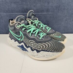 Nike Air Zoom GT Run Mens Size 10.5 Armory Slate Green Glow White Athletic Shoes